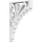Ekena Millwork Genova Architectural Grade PVC Bracket, 5/8"W X 4"D X 6"H BKTP01X04X06GE - alternate 1